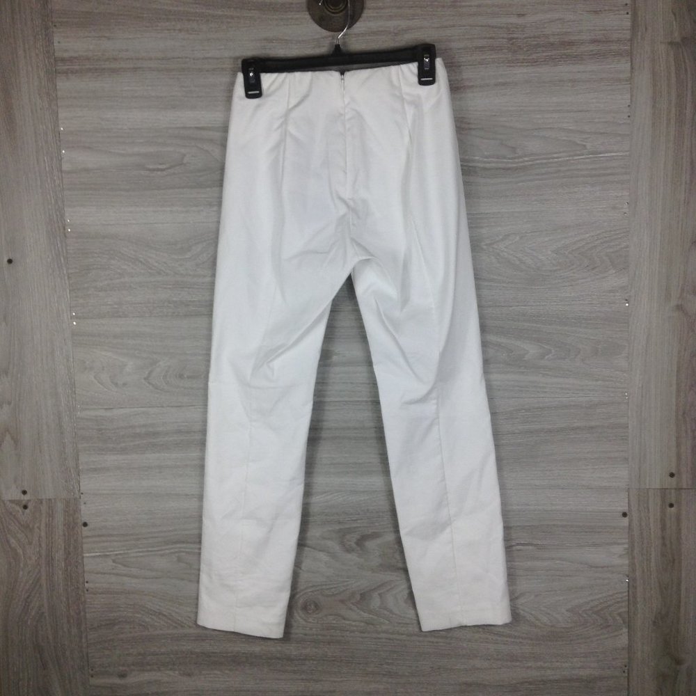 Rag & Bone White Simone Snap Front Pant - image 5
